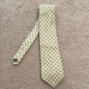 Yellow Patterned Tie